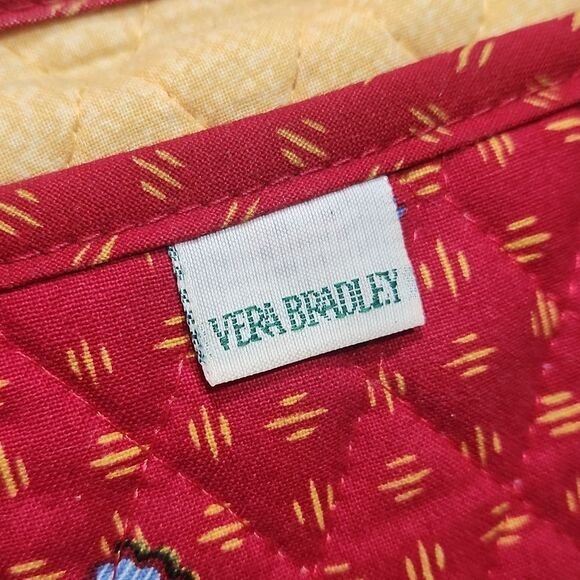 RARE Vera Bradley Mini Red Provincial Wallet - Picture 5 of 5